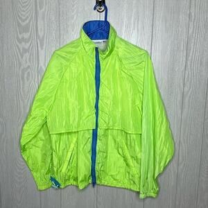 Forrester’s Portland Oregon Neon Vintage Track Jacket size Large‎